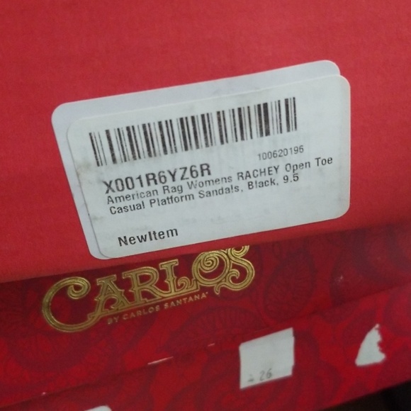 Womens Rachey Peep Toe Casual Platform Sandals, Bl - Picture 3 of 3